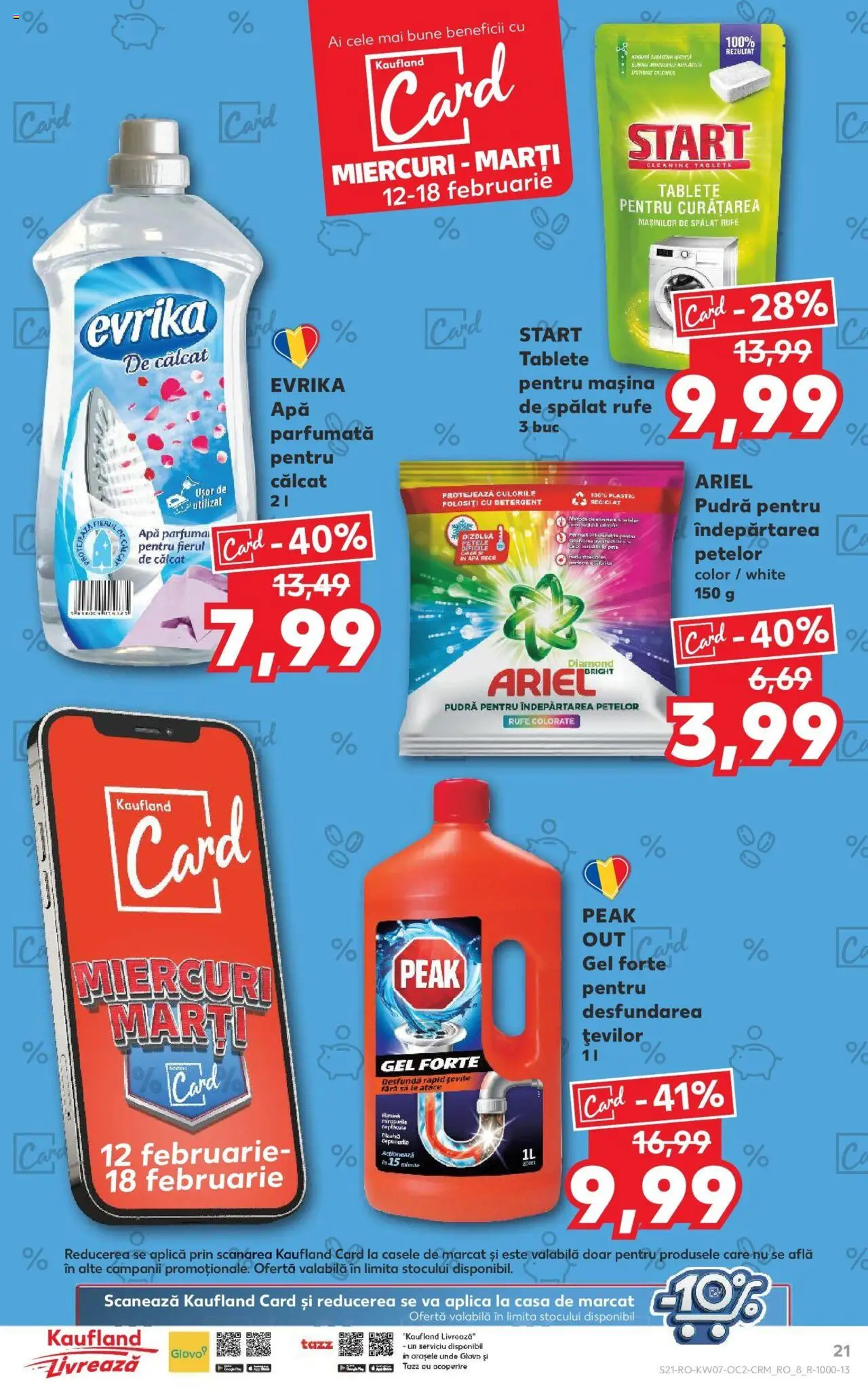 Catalog Kaufland 12 - 18 Februarie 2025 | Pagina 21 | Produse: Pudră, Detergent, Îndepărtarea petelor, Apă