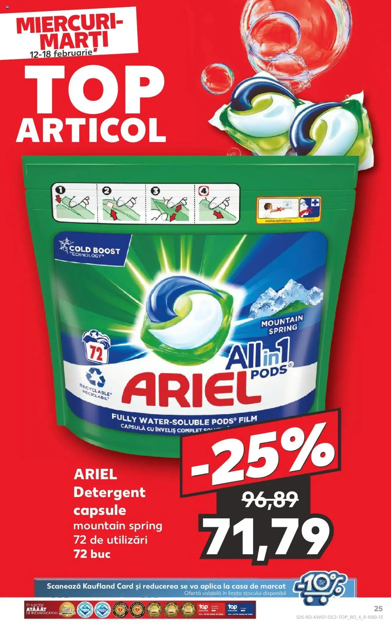 Catalog Kaufland 12 - 18 Februarie 2025 | Pagina 25 | Produse: Detergent