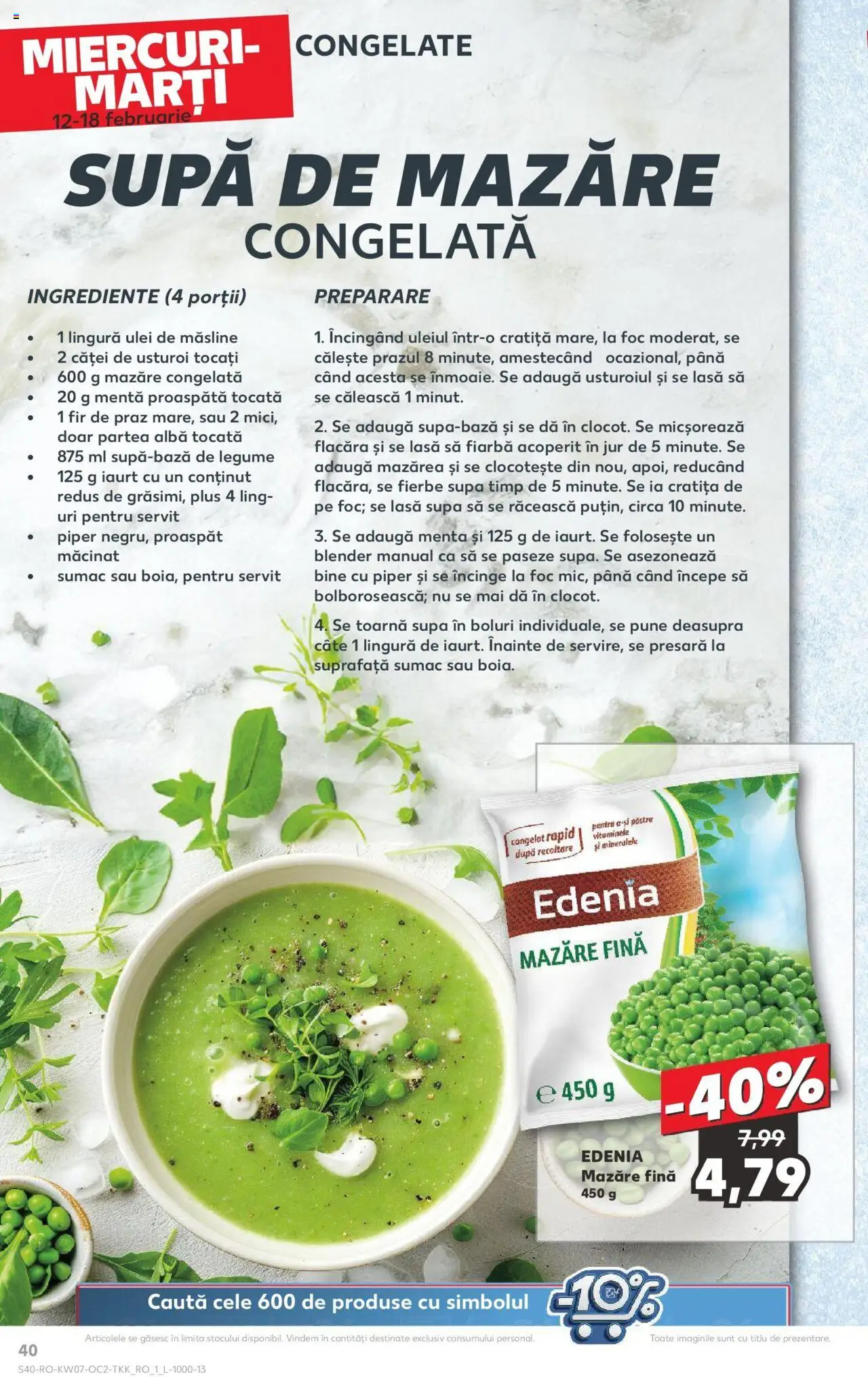 Catalog Kaufland 12 - 18 Februarie 2025 | Pagina 40 | Produse: Blender, Cratiță, Iaurt, Ulei