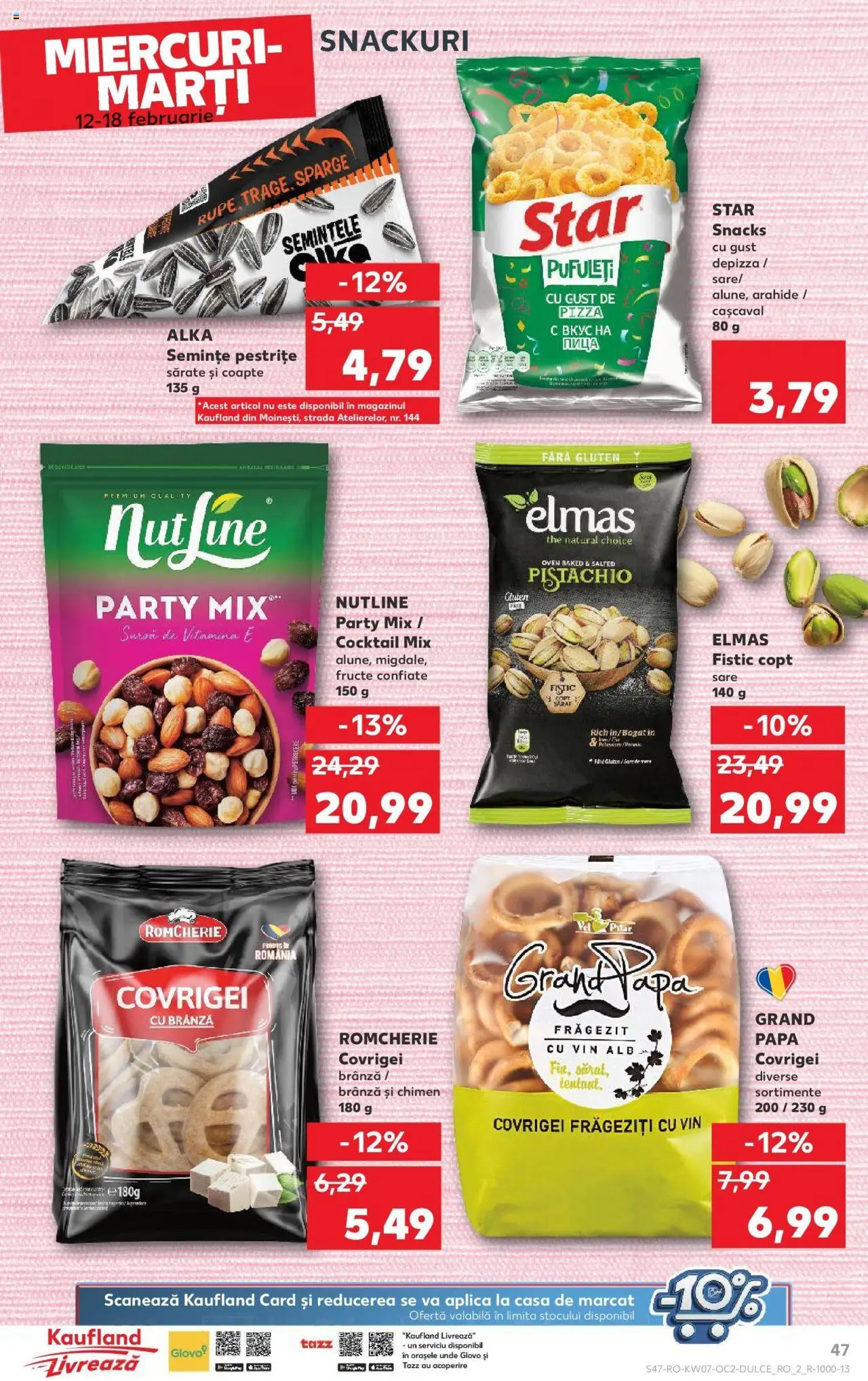 Catalog Kaufland 12 - 18 Februarie 2025 | Pagina 47 | Produse: Arahide, Pizza, Fructe, Sare