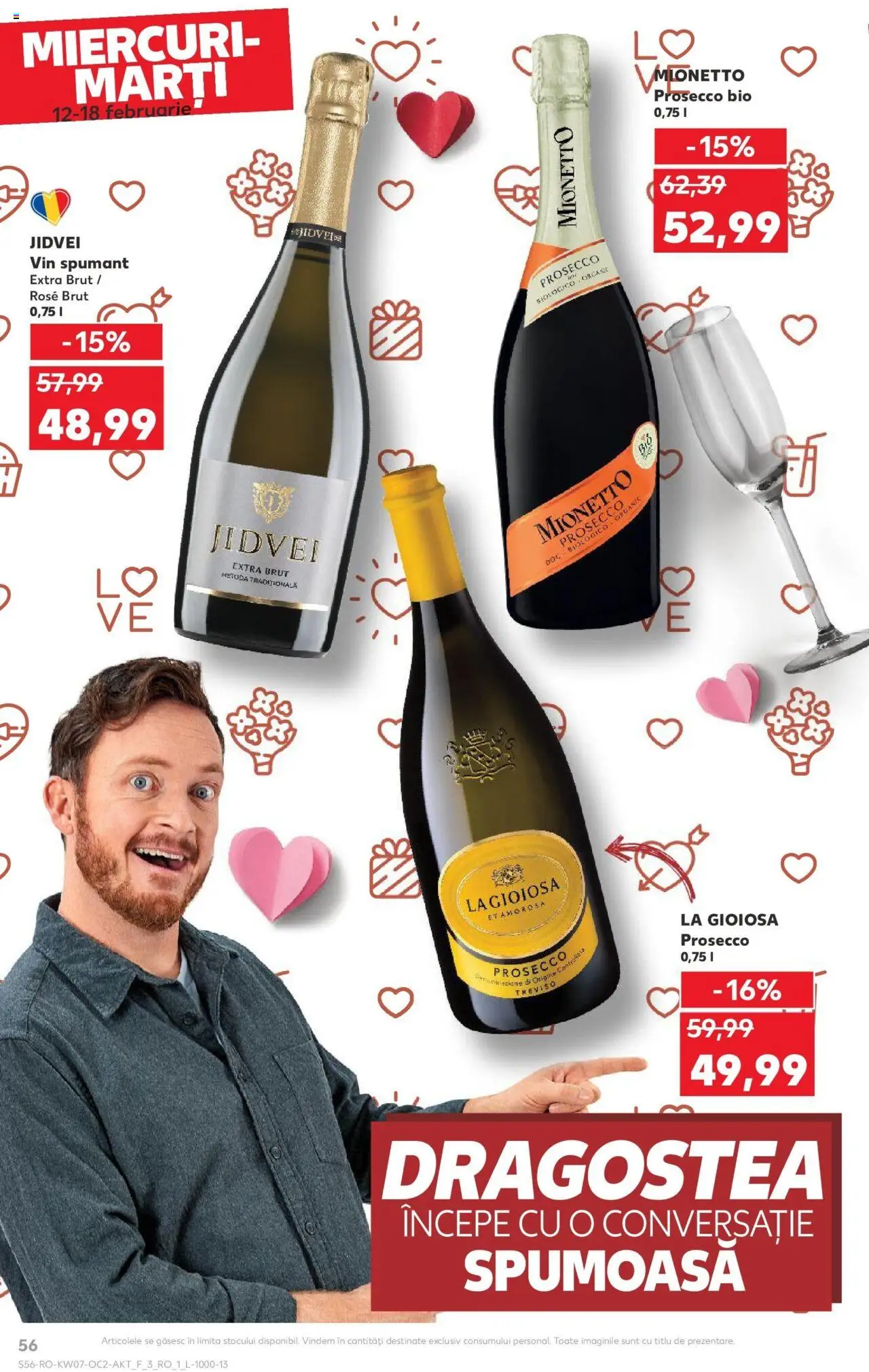 Catalog Kaufland 12 - 18 Februarie 2025 | Pagina 56 | Produse: Şerit ödül, Prosecco, Vin