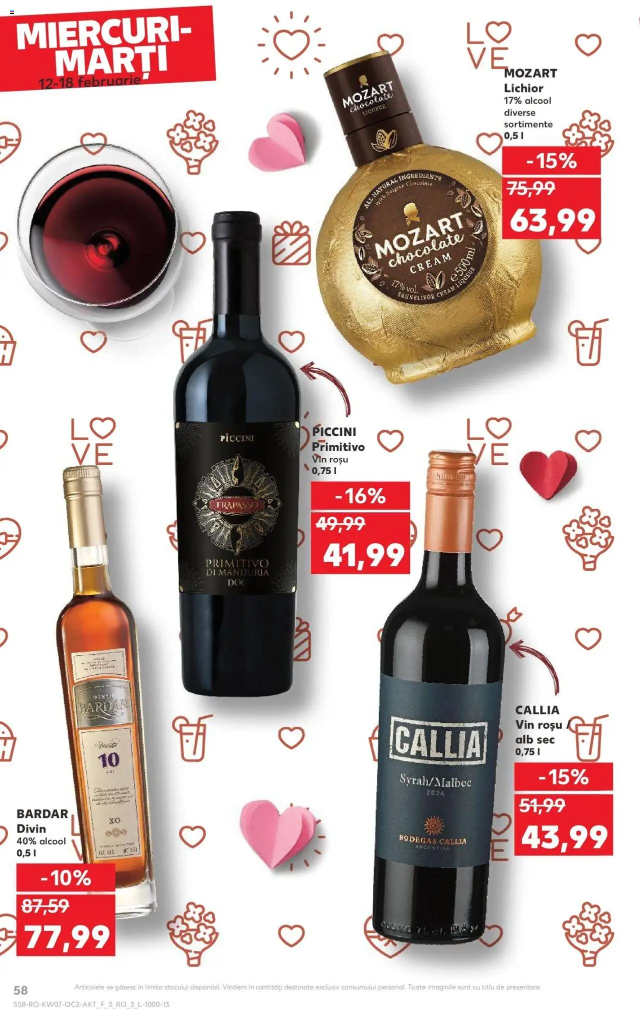 Catalog Kaufland 12 - 18 Februarie 2025 | Pagina 58 | Produse: Lichior, Vin