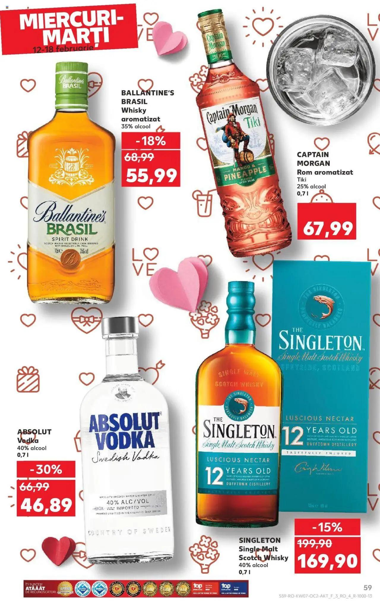 Catalog Kaufland 12 - 18 Februarie 2025 | Pagina 59 | Produse: Rom, Vodka, Mango