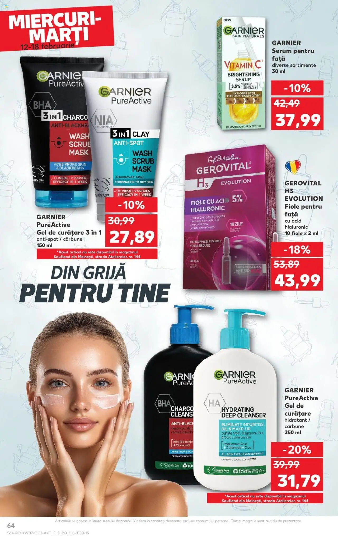 Catalog Kaufland 12 - 18 Februarie 2025 | Pagina 64 | Produse: Serum, Gel de curățare, Scrub