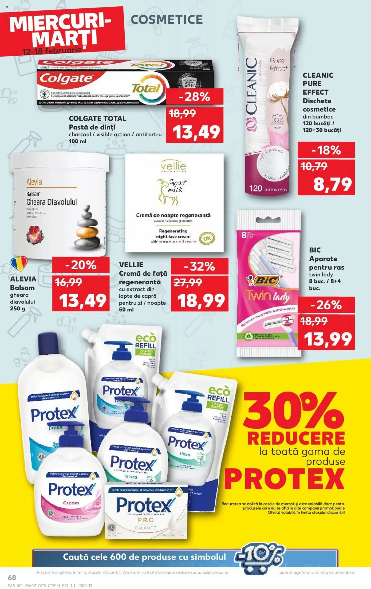 Catalog Kaufland 12 - 18 Februarie 2025 | Pagina 68 | Produse: Cremă de noapte, Balsam, Lapte, Cremă