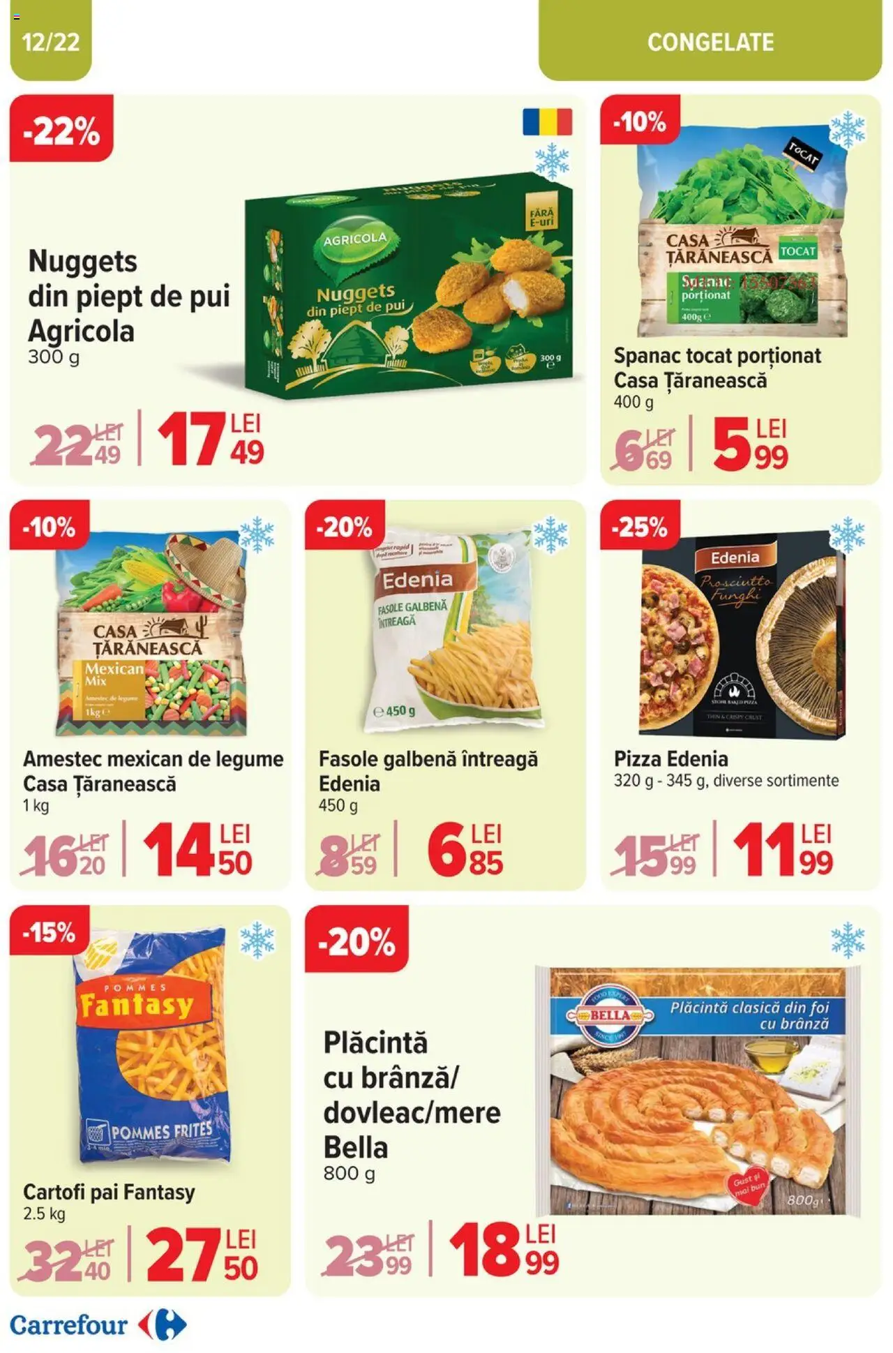 Catalog Carrefour 12 - 18 Februarie 2025 | Pagina 11 | Produse: Brânză, Pizza, Cartofi, Legume