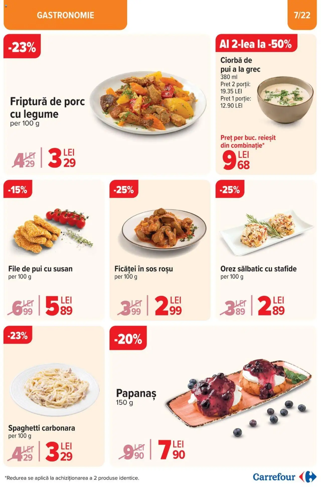 Catalog Carrefour 12 - 18 Februarie 2025 | Pagina 6 | Produse: Orez, Stafide, Legume, Sos