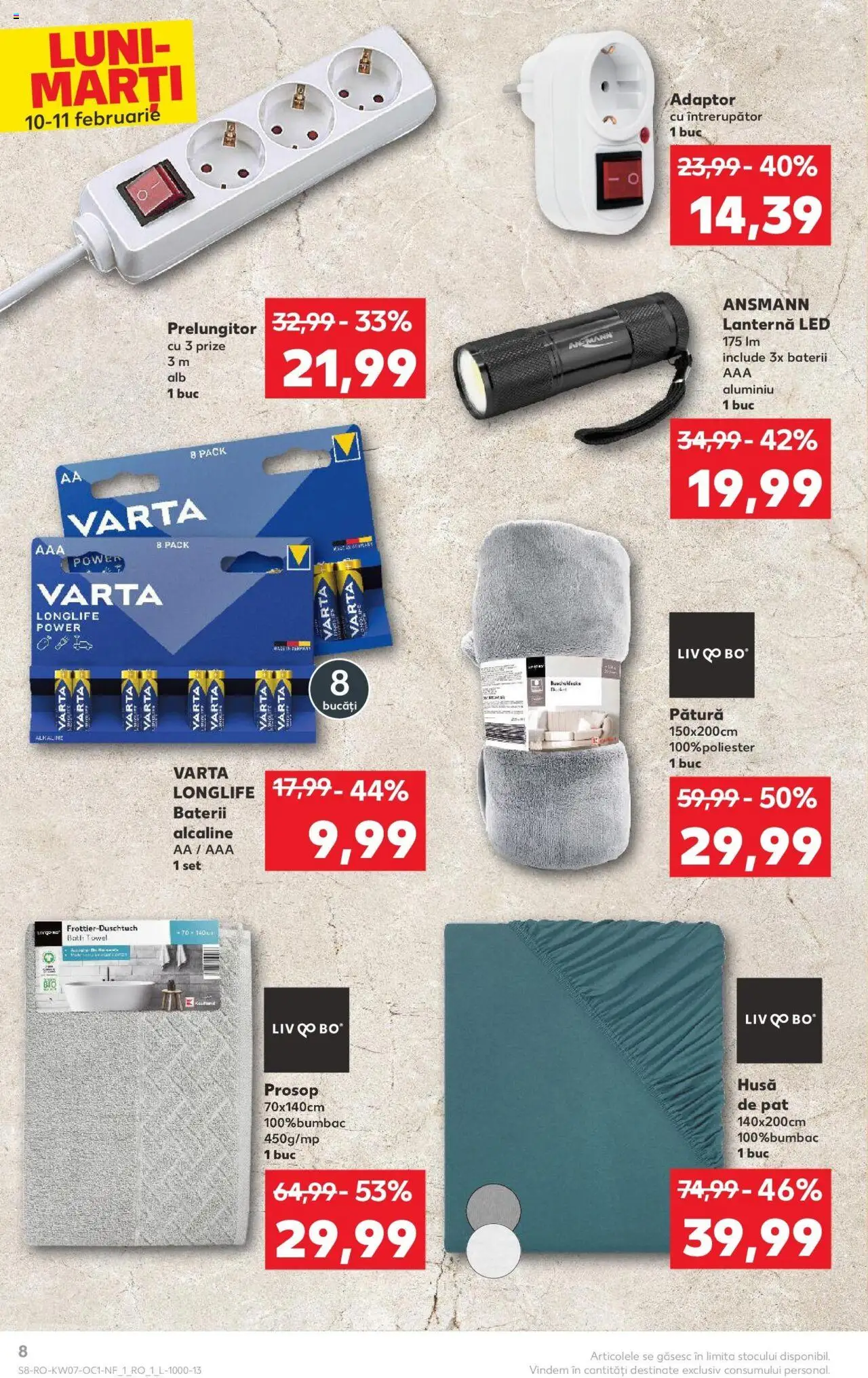 Catalog Kaufland 10 - 11 Februarie 2025 | Pagina 8 | Produse: Prize, Prelungitor, Adaptor, Babak