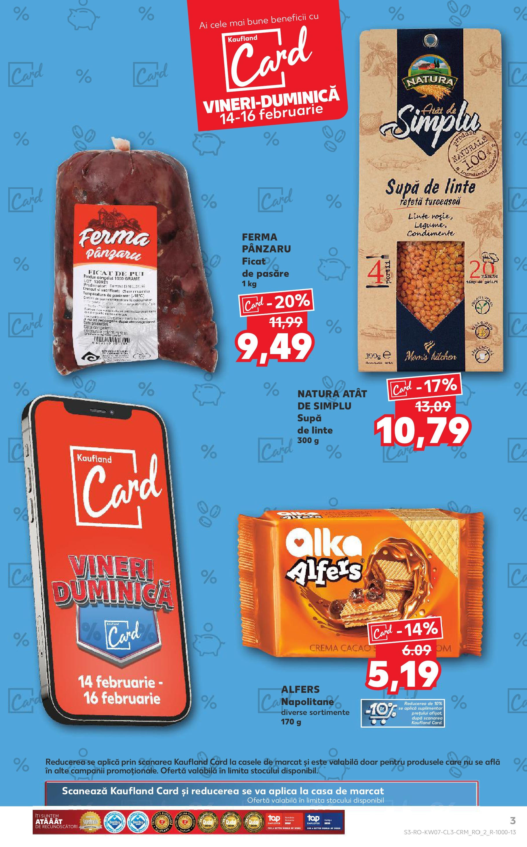 Catalog Kaufland 14 - 16 Februarie 2025 | Pagina 3 | Produse: Cremă, Cacao, Condimente