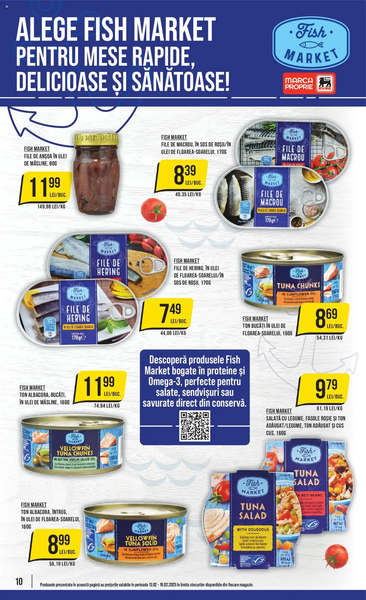 Catalog Mega Image 13 - 19 Februarie 2025 | Pagina 10 | Produse: Masaüstü kılıfı, Măsline, Ulei, Salată