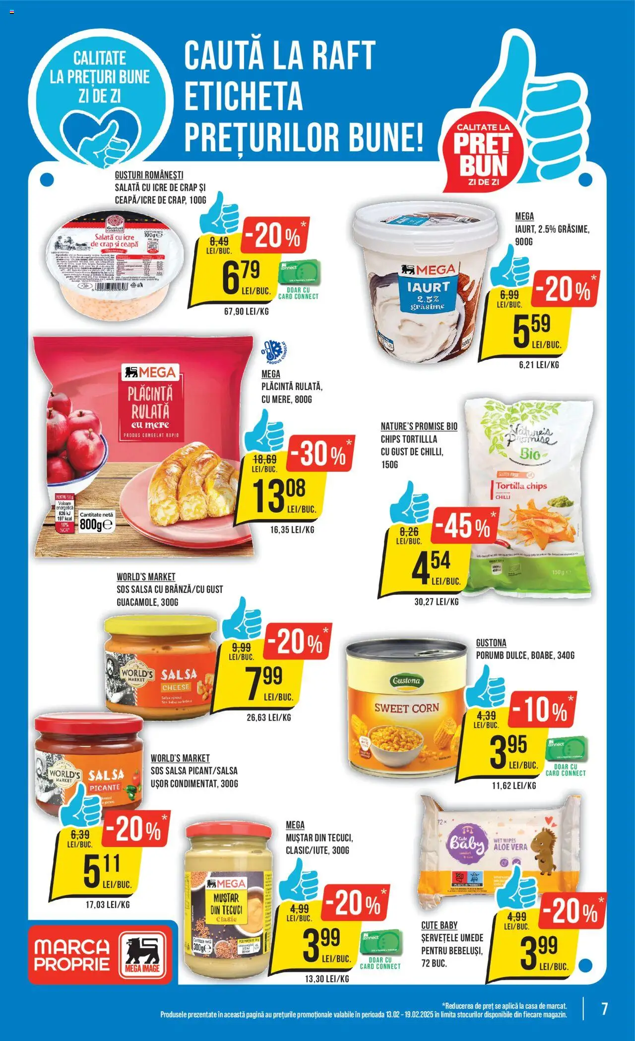 Catalog Mega Image 13 - 19 Februarie 2025 | Pagina 7 | Produse: Iaurt, Salată, Ceapă, Sos